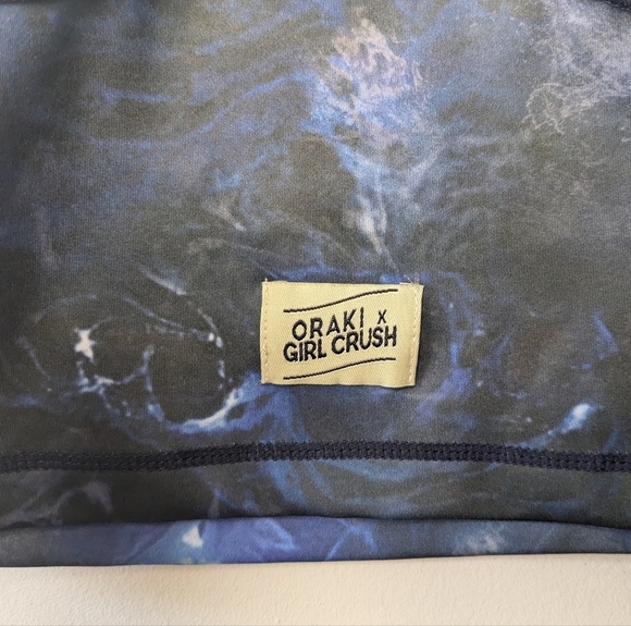 ORAKI X GIRL CRUSH Sport Bra Size Small Made In Canada With Recycle Material - Picture 6 of 9